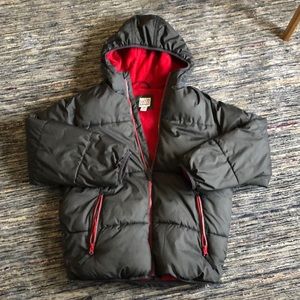 Old Navy hooded puffer coat